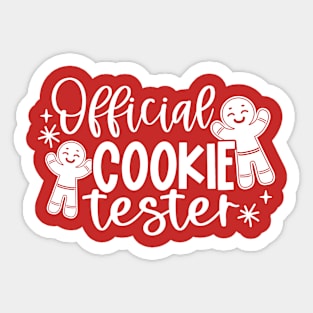 Official Cookies Tester Sticker